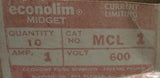 Lot of (9) Econolim MCL-1 Fuse 1 AMP 600 V