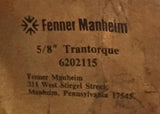 Fenner Manheim 6202115 Trantorque Keyless Bushing 5/8" X 1"