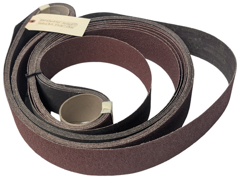 Lot of (6) 3M 974F Cubitron Sanding Belt 36 Grit 3" x 132"