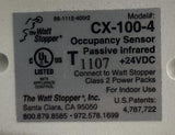 The Watt Stopper CX-100-4 Occupancy Sensor Passive Infrared +24VDC
