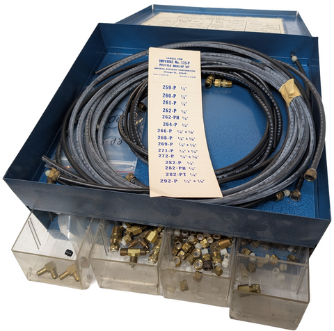 Imperial No. 115-P Make-Up Kit of PolyFlo Fittings & Polyethylene Tubing