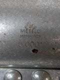 Lot of (2) Metflo 5.000" Compression Coupling 4 Bolts