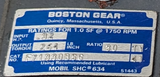 Boston Gear F71330В56 Speed Reducer 30:1 Ratio 0.32 HP 264 Output Torque 1750RPM