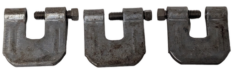 Lot of (3) Empire Industries 21 C-Clamp 4" IPS Max