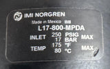Norgren L17-800-MPDA Pneumatic Lubricator 250 PSIG