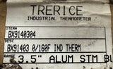 Trerice BX9140304 Industrial Thermometer 0-160°F 3.5" Stem