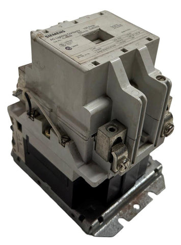 Siemens CLM0E02 AC Lighting Contactor 100 AMP 600 VAC 90-100 in~lb Torque