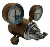 Union Carbide R-643486 Purox Oxygen Regulator W/ Gauges