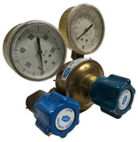 Union Carbide UPD 3 75 580 Pressure Regulator W/ Gauges