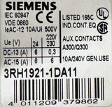 Siemens 3RT1054-6...6 Motor Starter IEC Contactor 3-Phase 1000V