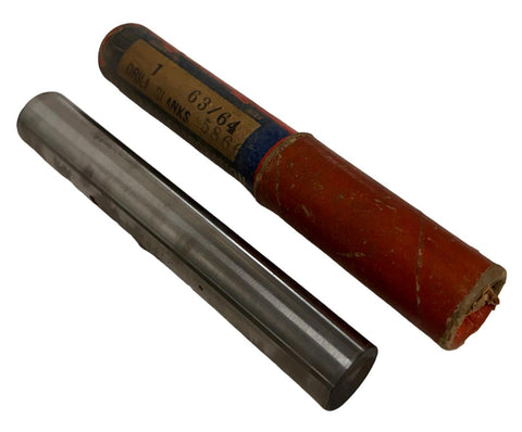 Ace Drill 63/64" Jobber Drill Blank HSS
