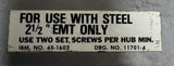 Killark TWOLB-7 Conduit Body 2-1/2" EMT