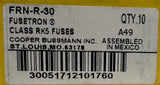Cooper Bussmann Fusetron FRN-R-30 Fuses 30A 250V Class RFK 10-Pack