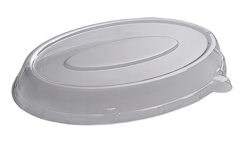 Fineline 42OBL24 PETE Plastic Dome Lid with Vent for 24 OZ Bowl Disposable 250CT