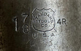 Standard Tool Co 1-7/8 Taper Shank Chucking Reamer 4R