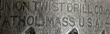 Union Twist Drill Co HS-48 Taper Shank Chucking Reamer 2"