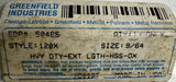 Greenfield 50485 Drill Bit 9/64" Style 120X HVY DTY-EXT LGTH-HSS-OX