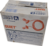 Lot of (82) Howard Leight Honeywell QD30 Foam Corded Earplugs Quiet 3301172