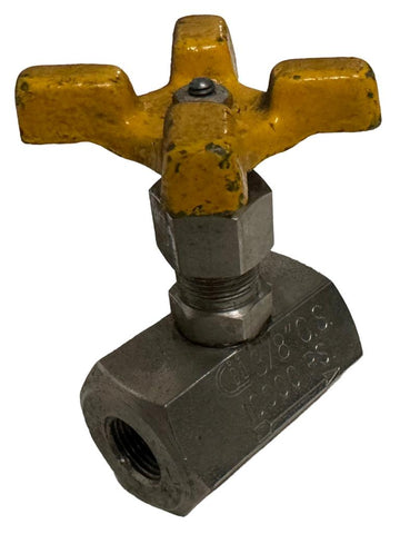 Apollo CII C.S. Globe Valve 3/8" NPT 10000 PSI