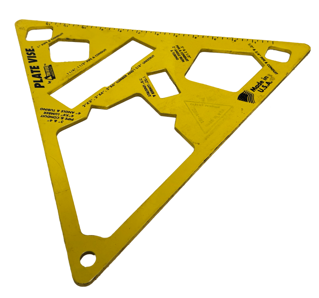 Using A Tri Vise Tri-Vise Industries PLV001 Triangular Plate Vise