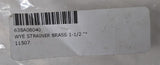 SSI-KF 11507 Wye Y Strainer Brass 1-1/2" 200 PSI WOG