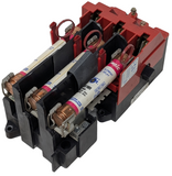 Cutler-Hammer C361SC Fusible Disconnect Switch 3Ph 30A 600VAC w/ Bases & Fuses