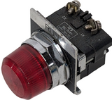 Cutler-Hammer 10250T/91000T Illuminated Push Button Switch Red 120VAC