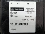 Cutler-Hammer C0100E2AFB Industrial Control Transformer 100VA w/ Block & Fuses