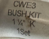 Parlec CWEK3 Bush Kit 1-1/4" Set