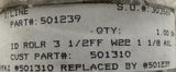 FKI Logistex 501239 Idler Roller 3-1/2" Diameter 1-1/8 AXL