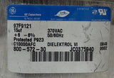 General Electric 97F9121 Dielektrol Capacitor 15 uF 370 VAC