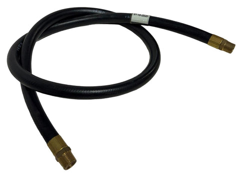 Continental 102619A Variflex Hose 300 PSI 1/2" NPT Male Fitting 5' Length