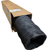 Flexaust 1020700025 Conduct-O-Flex Duct Hose 7" ID x 25 ft Length Black