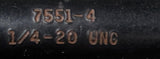Heli-Coil 7551-4 Prewinder Thread Insert Installation Tool 1/4"-20 UNC