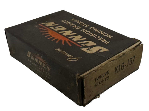 Sunnen K16-J57 Silicon Carbide Stone 220 Grit K16 Series Box of 3 Stones