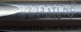 Heli-Coil 1/2"-13 NC STI Screw Thread Insert Tap 4 Straight Flute GH3 HHS