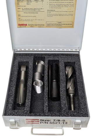 Heli-Coil 5521-14 Master Thread Repair Kit 7/8"-9 Size Stainless Steel