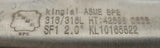 Kinglai KL10165822 Stainless Steel Equal Tee 316/316L ASME BPE 2"