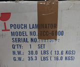 Tahsin TCC-6000 Professional Photo Pouch Laminator 13" W 10 Mil 120 VAC 60 Hz 8A