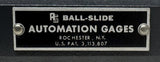 Automation Gages Ball-Slide Precision Linear Roller Slide 2-1/2" X 6" X 4"