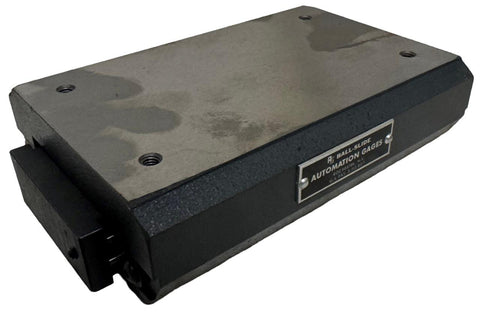 Automation Gages Ball-Slide Precision Linear Roller Slide 3-1/2" X 5" X 3"