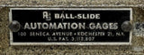 Automation Gages Ball-Slide Precision Linear Roller Slide 10" X 3-1/2" X 6"
