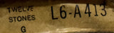 Sunnen L6-A413 Aluminum Oxide Stone 150 Grit L6 Series Box of 5