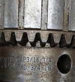 Jacobs No. 14 Drill Chuck 0-1/2" Capacity