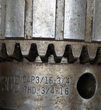 Jacobs No. 36B Drill Chuck 3/16"- 3/4" Capacity 3/4"-16 Thread