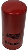 Lot of (4) Baldwin BF5800 Heavy Duty Fuel Filter Spin-on 3-11/16" OD 8" L