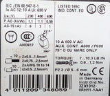 Siemens 3RH1122-1AK60 Auxiliary Contactor 10 AMP 50/60Hz 110/120 VAC 4-Pole