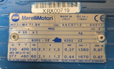 Marelli Motori MA-71-B4 Asynchronous Motor 3-Phase 230-480V 4-Pole 1390-1670 RPM