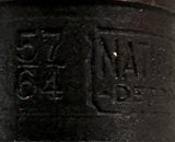 National Detroit 57/64" High Speed Drill Bit HS Morse Taper #3