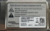 Nortel Networks NTBB80AD Media Services Processor Expansion Card III